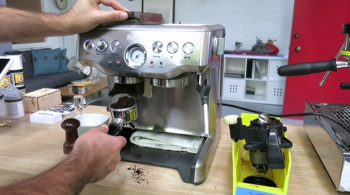 breville coffee maker grinder not working