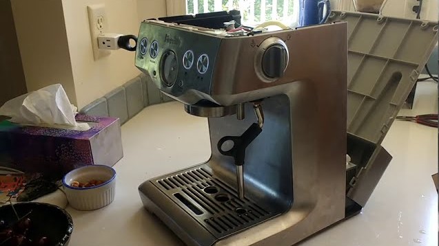 breville coffee maker water level sensor not working