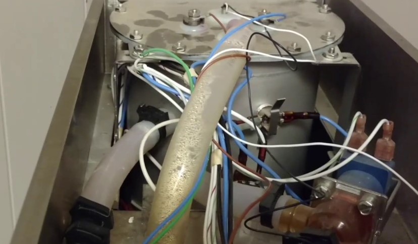 bunn coffee maker hot water dispenser not working