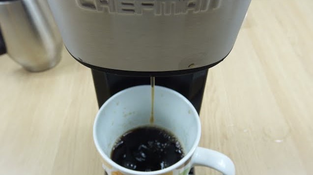 chefman single serve coffee maker not working