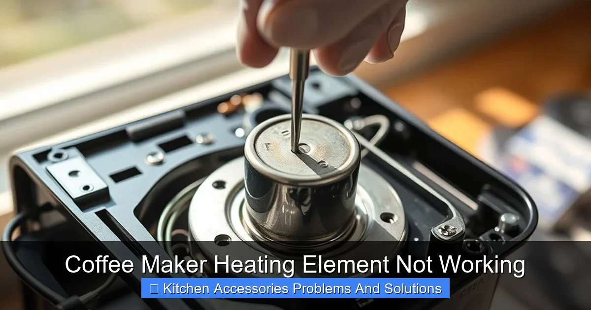 the Coffee Maker Heating System