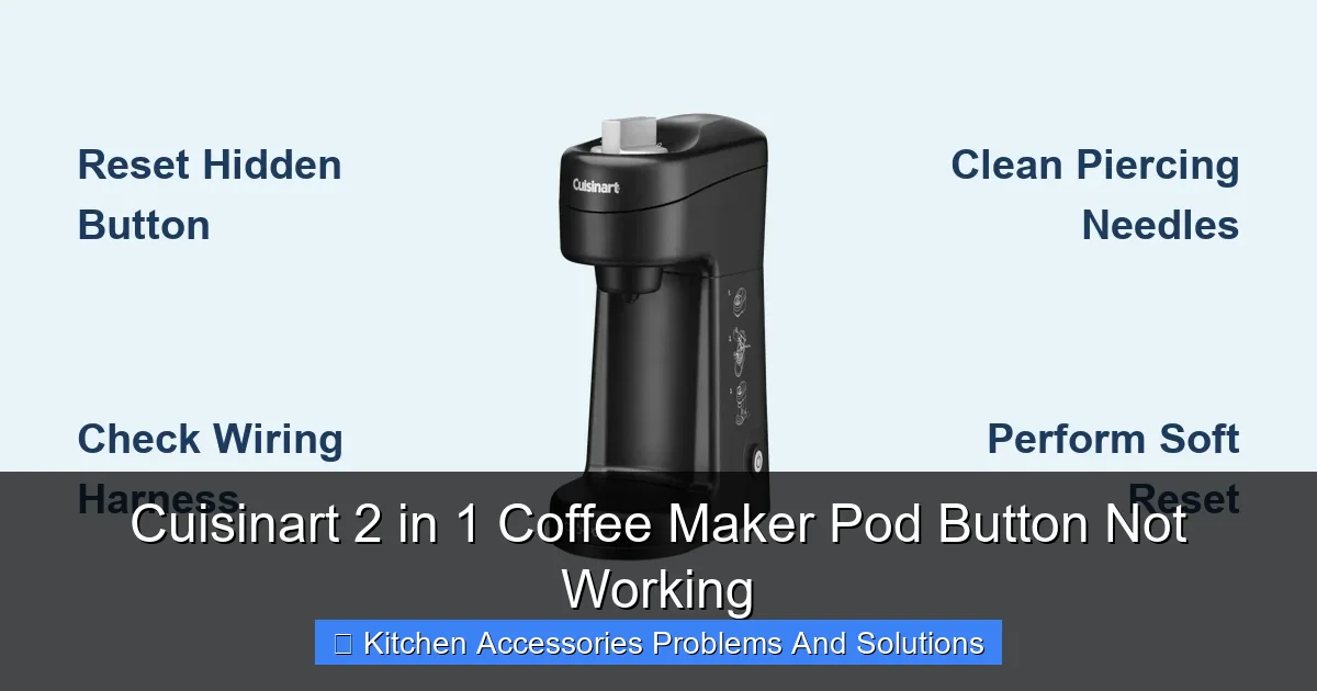 Why the Pod Button Fails