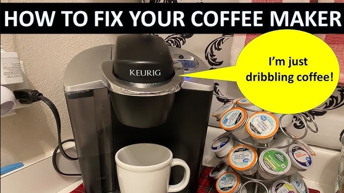 keurig iced coffee maker not working