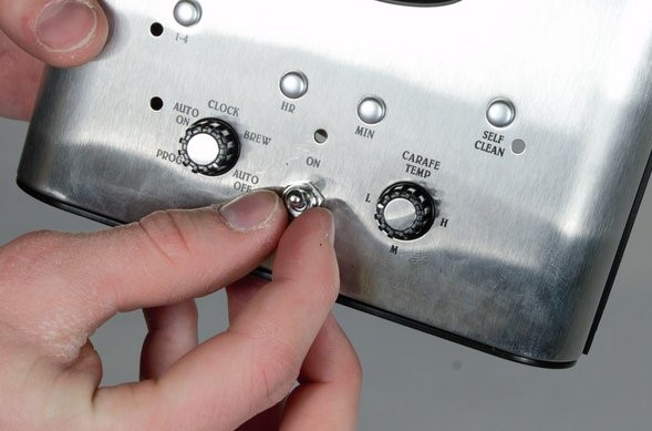 cuisinart coffee maker on off switch not working