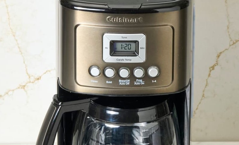 cuisinart coffee maker self clean not working