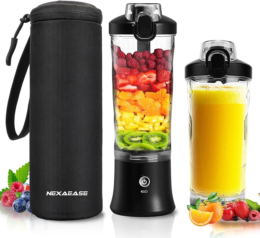 Portable Personal Blender for Smoothies and Protein Shakes with Protec