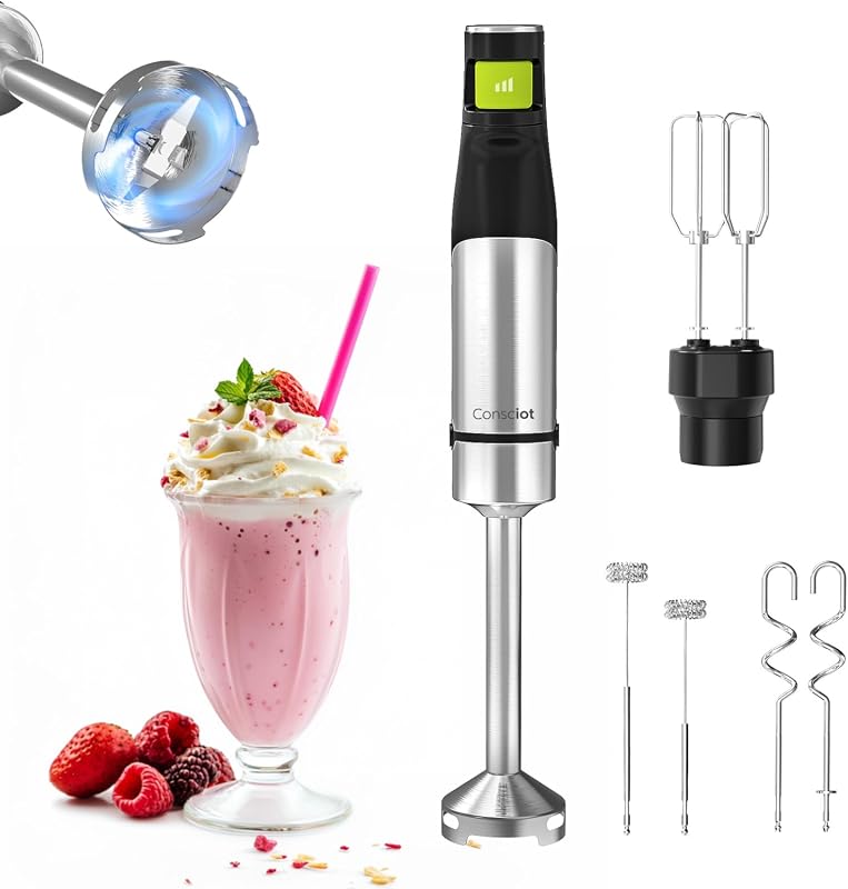 Consciot 4-in-1 Immersion Blender