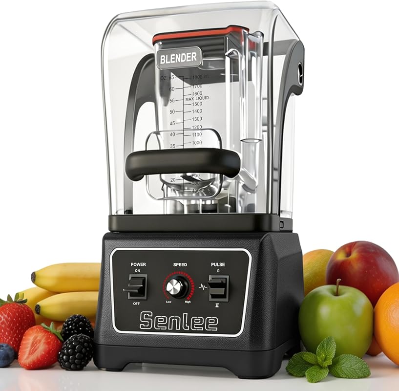 Heavy-Duty 2200W Commercial Blender