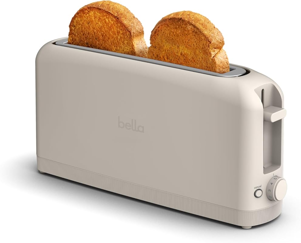 Bella Slim 2-Slice Toaster Oatmilk