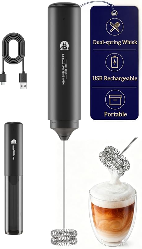 New England Stories Milk Frother