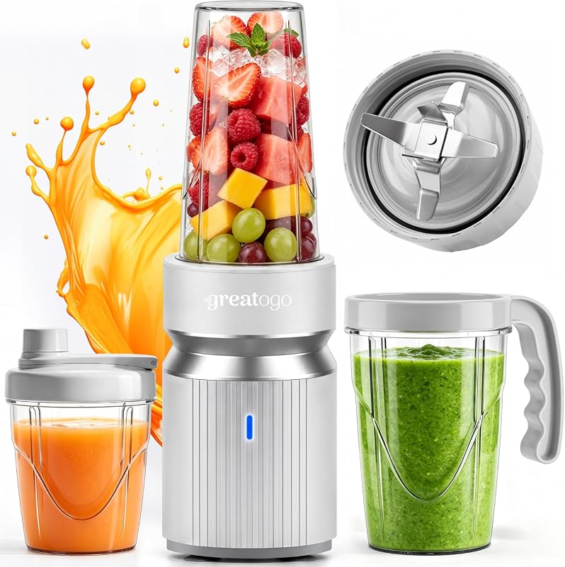 1000W High Power Countertop Blender for Smoothies and Protein Shakes w