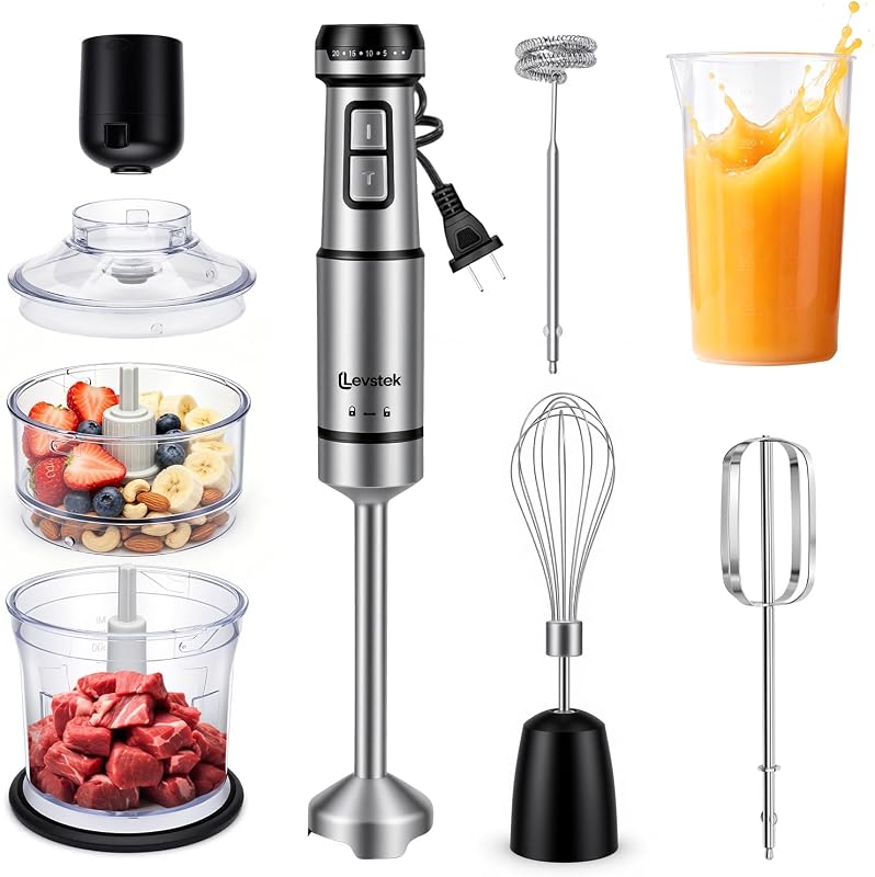 Immersion Hand Blender 7-Piece Set