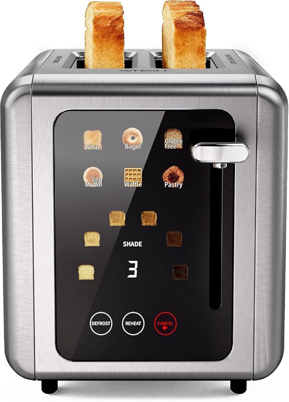 WHALL 2-Slice Smart Toaster
